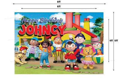 Noddy Theme Classic Backdrop