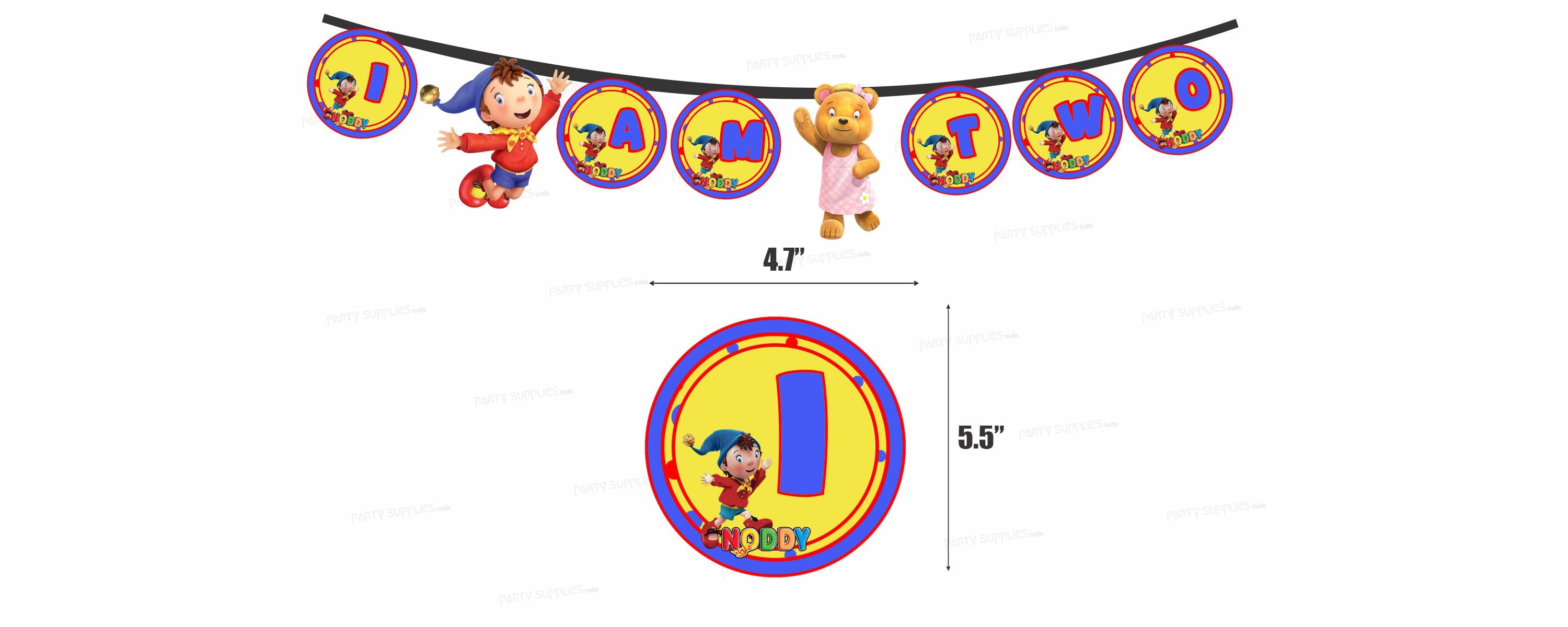Noddy Theme Age Hanging