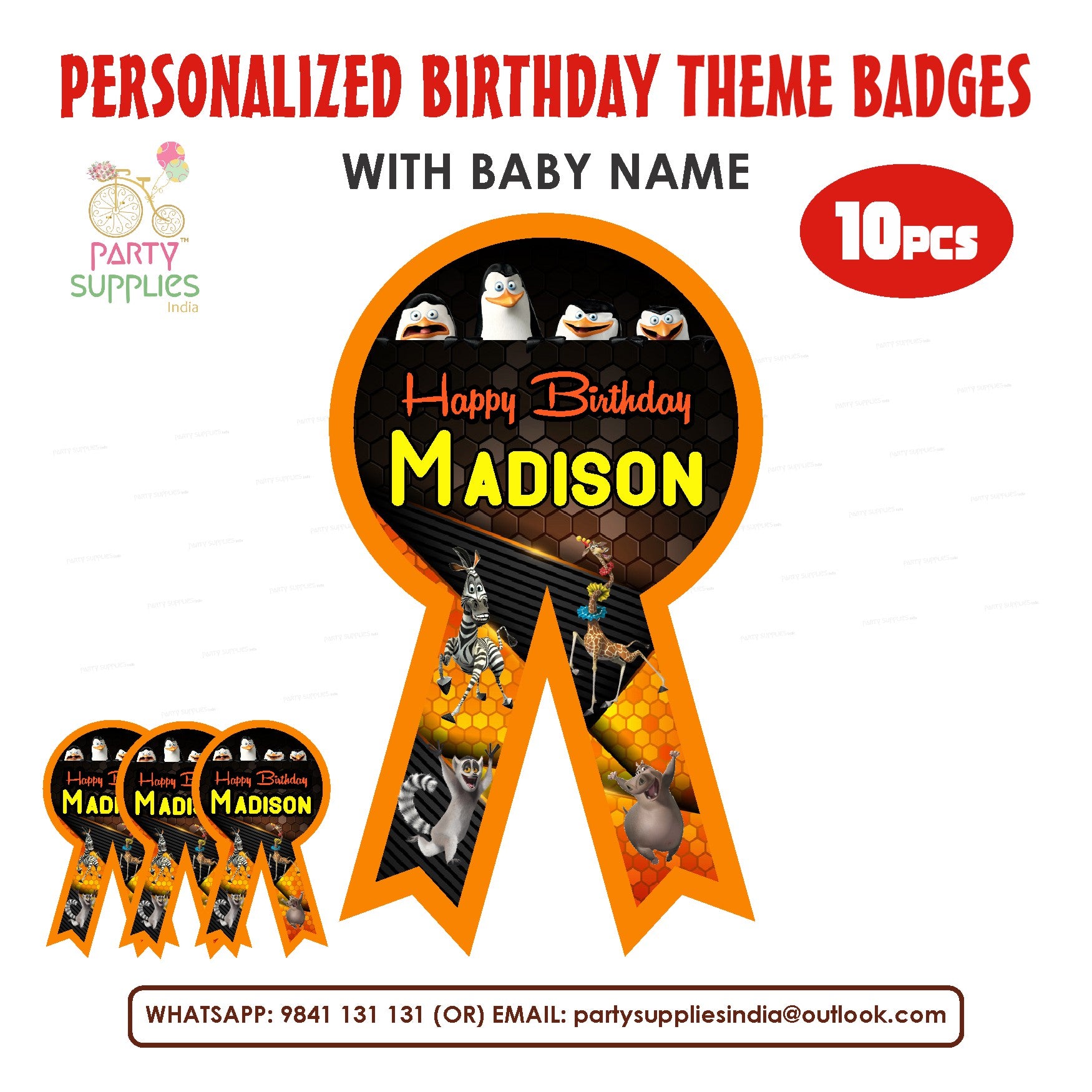 Penguin Theme Badges