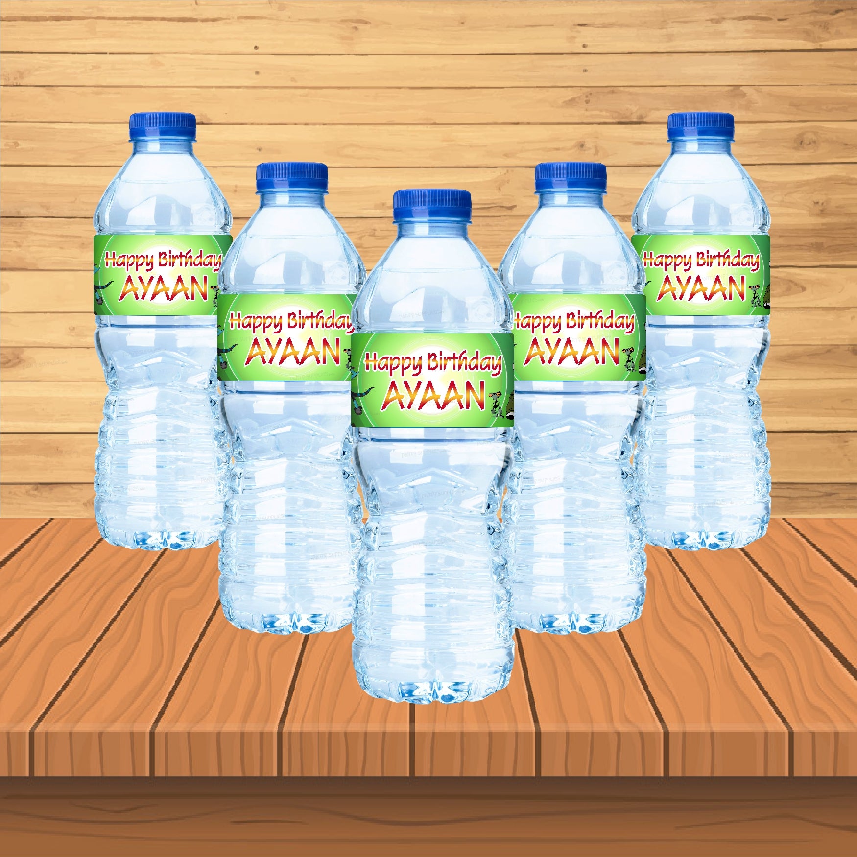 PSI Ben 10 Theme Water Bottle Sticker