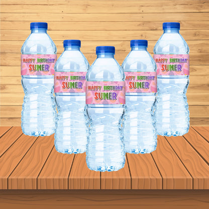 PSI Fruits Theme Water Bottle Sticker
