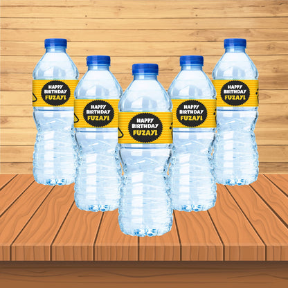 Quarantine Theme Water Bottle Sticker