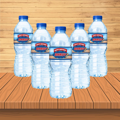 PSI Cricket Theme Water Bottle Sticker