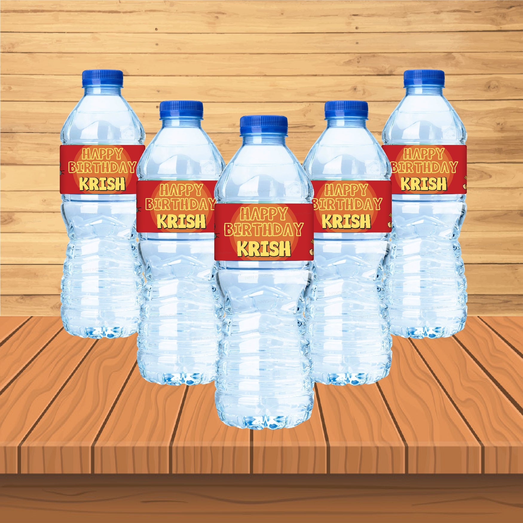 Tom and Jerry Theme Water Bottle Sticker