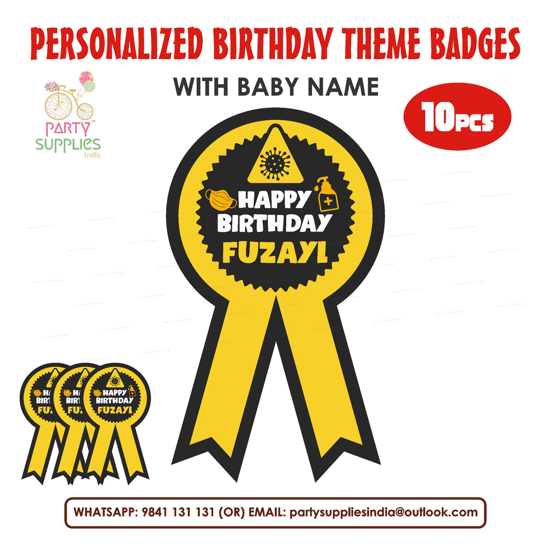 Quarantine Theme Badges