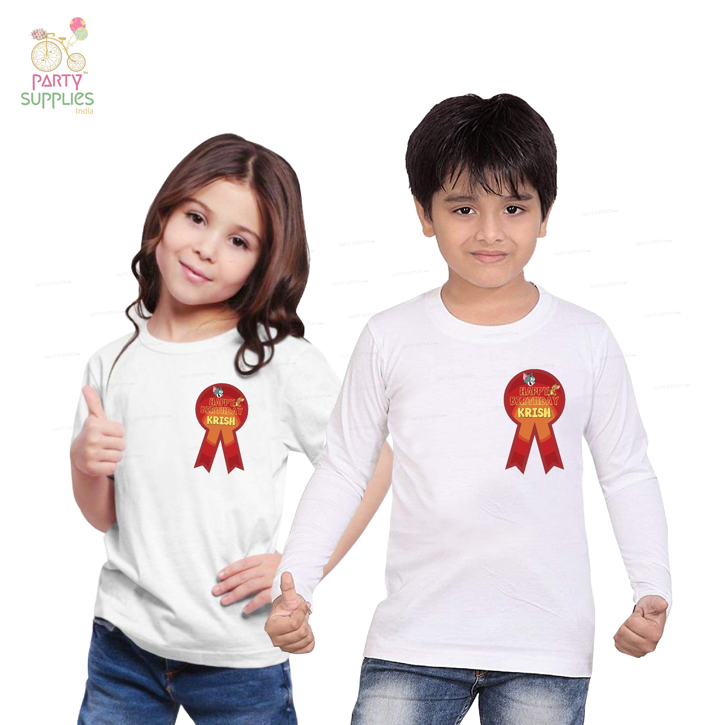 Tom and Jerry Theme Badges