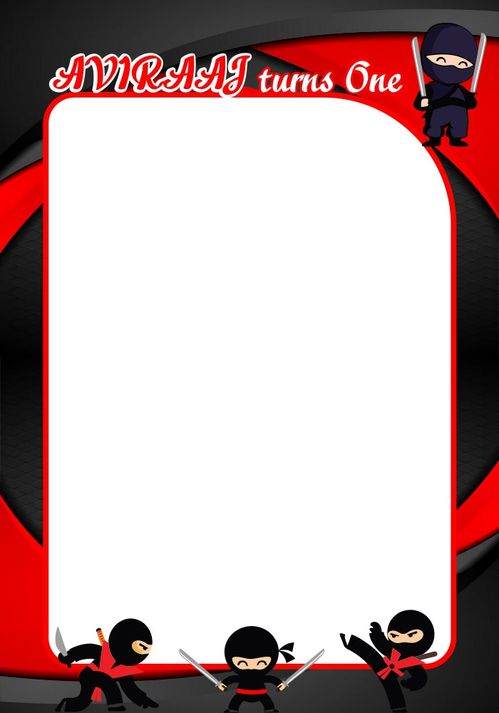 Ninja Theme PhotoBooth