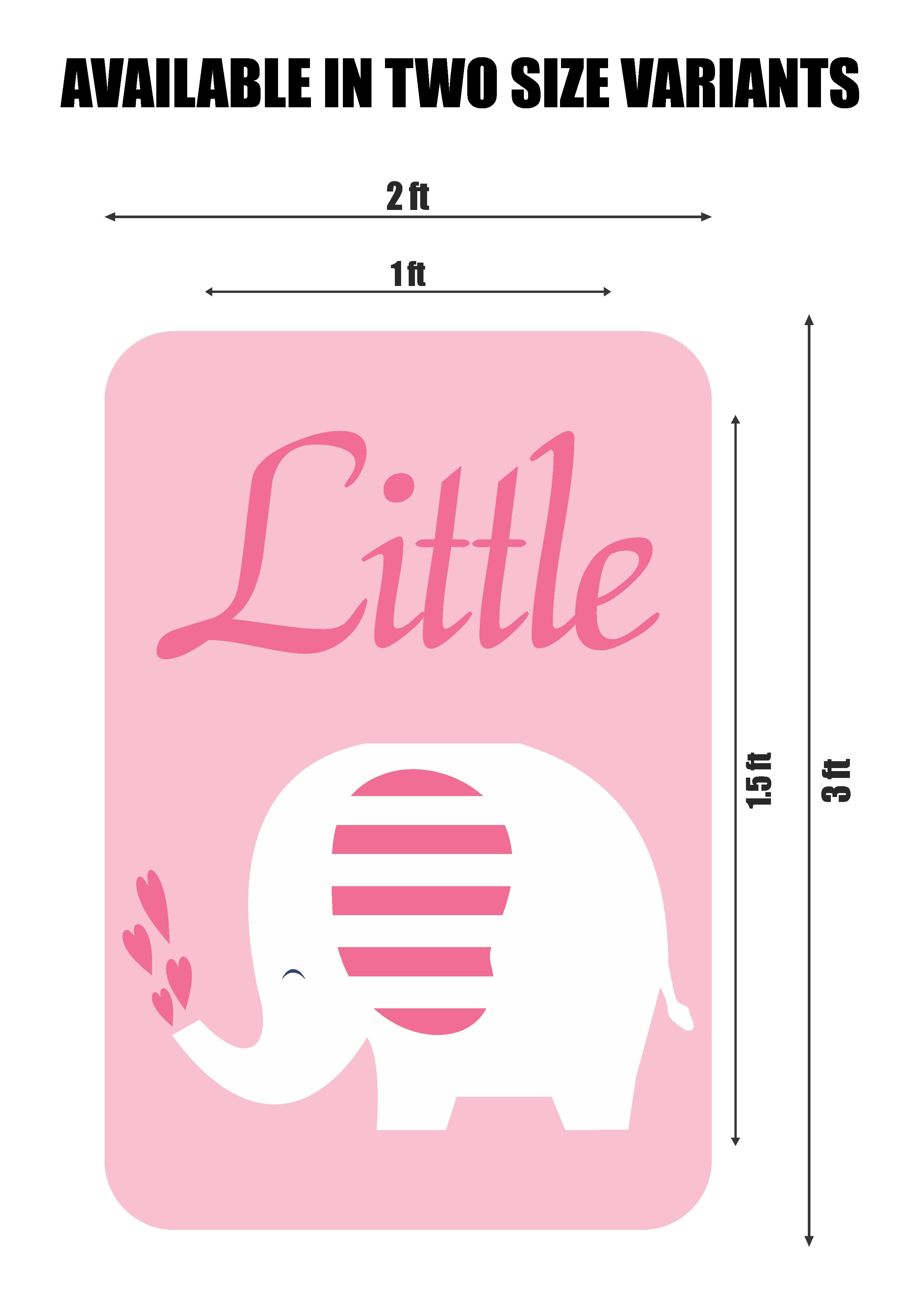 PSI Pink Elephant Theme Cutout - 01