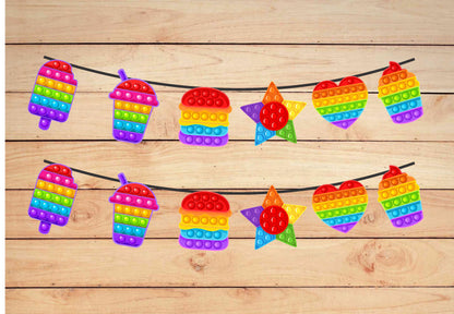 Pop It Theme Hanging