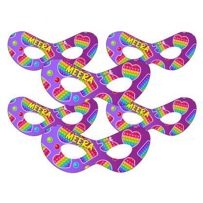 Pop It Theme  Personalized Eye Mask