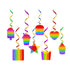 Pop It Theme Swirls - image 1 of 2 | Party Supplies India