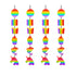 Pop It Theme Dangler - image 1 of 3 | Party Supplies India
