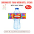 Pop It Theme Water Bottle Sticker - image 1 of 3 | Party Supplies India