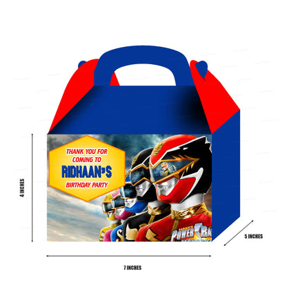 Power Rangers Theme Goodie Return Gift Boxes