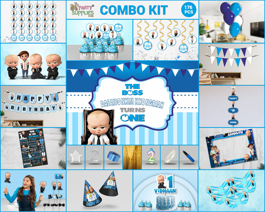 Boss Baby Theme Premium Kit