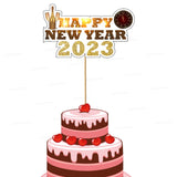 PSI New Year Theme Cake Topper - image 1 of 3 | Party Supplies India