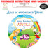 Alice in Wonderland Personalized Round Backdrop - image 1 of 4 | Party Supplies India
