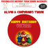Alvin and Chipmunks Theme Personalized Round Backdrop - image 1 of 3 | Party Supplies India