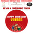 Alvin and Chipmunks Theme Premium Round Backdrop - image 1 of 3 | Party Supplies India