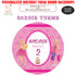 Barbie Theme Round Personalized Backdrop - image 1 of 4 | Party Supplies India