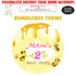 Bumble Bee Theme Round Backdrop - image 1 of 4 | Party Supplies India