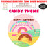 Candy Donut Theme Round Backdrop - image 1 of 4 | Party Supplies India