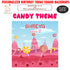 Candy Hill Theme Square Backdrop - image 1 of 3 | Party Supplies India