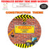 Construction Theme Round Backdrop - image 1 of 4 | Party Supplies India
