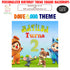 Dave & Ava Theme Square Backdrop - image 1 of 3 | Party Supplies India