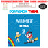 Doraemon Theme Personalized Square Backdrop - image 1 of 3 | Party Supplies India