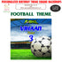 Football Theme Square Backdrop - image 1 of 3 | Party Supplies India