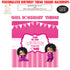 Girl Boss Baby Theme Customized Square Backdrop - image 1 of 3 | Party Supplies India