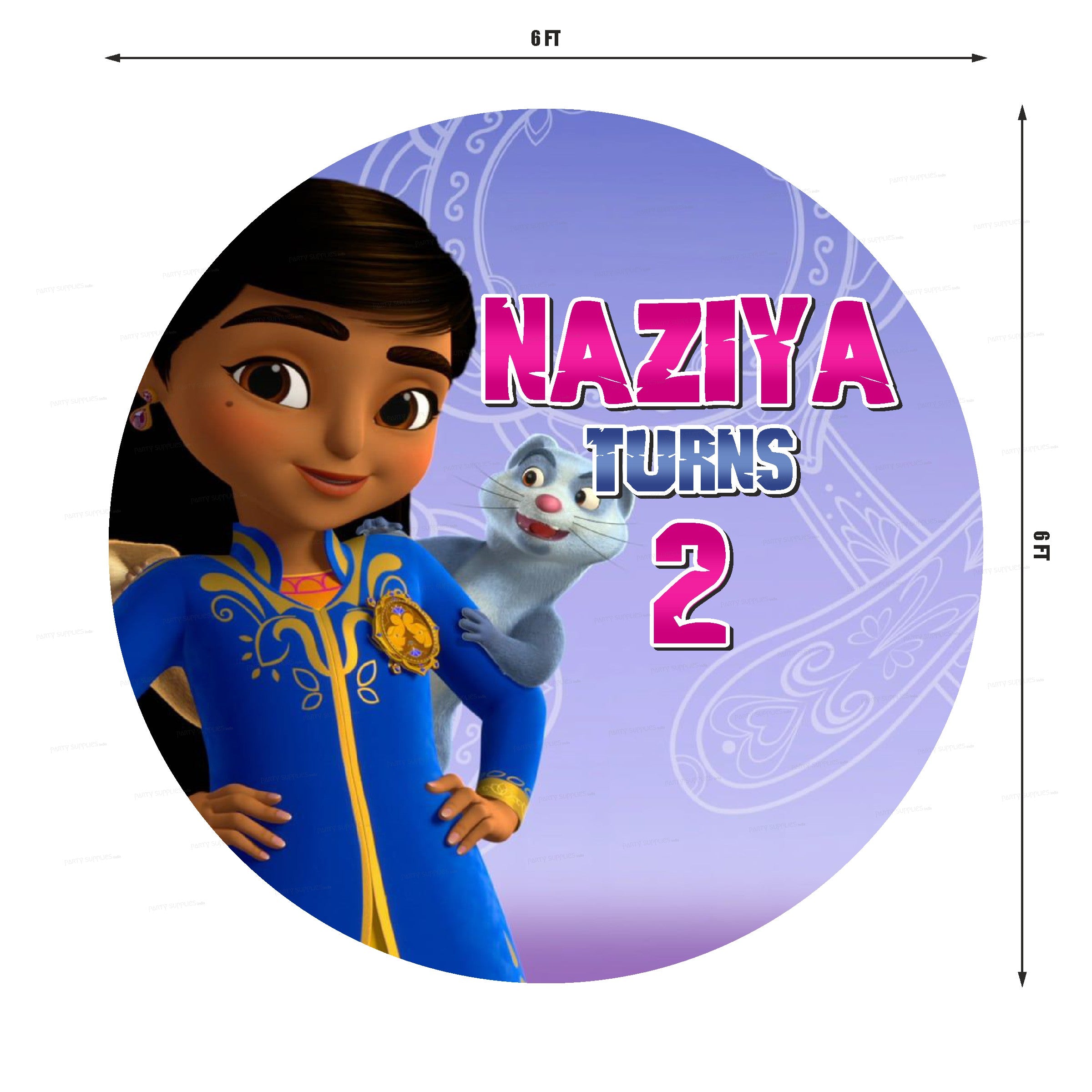 Mira Royal detective Theme Backdrop