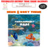 Nemo and Dory Theme Personalized Square Backdrop - image 1 of 3 | Party Supplies India