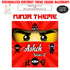 Ninja Theme Customized Square Backdrop - image 1 of 3 | Party Supplies India
