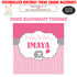 Pink Elephant Theme Square Backdrop - image 1 of 3 | Party Supplies India