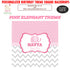 Pink Elephant Theme Customized Square Backdrop - image 1 of 3 | Party Supplies India