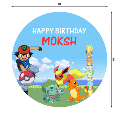 Pokemon Theme Classic Backdrop