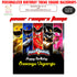 Power Rangers Theme Customized Square Backdrop - image 1 of 3 | Party Supplies India