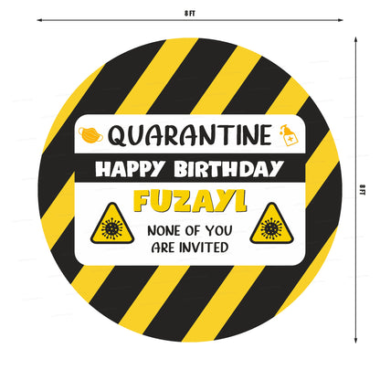 PSI Quarantine Theme Customized Backdrop