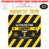Quarantine Theme Personalized Square Backdrop - image 1 of 3 | Party Supplies India