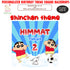 Shinchan Theme Square Backdrop - image 1 of 3 | Party Supplies India