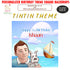 Tintin Theme Classic Square Backdrop - image 1 of 3 | Party Supplies India