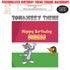 Tom & Jerry Theme Customized Square Backdrop - image 1 of 3 | Party Supplies India