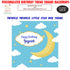 Twinkle Twinkle Little Star Boy Theme Customized Square Backdrop - image 1 of 3 | Party Supplies India