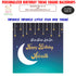 Twinkle Twinkle Little Star Boy Theme Personalized Backdrop - image 1 of 3 | Party Supplies India