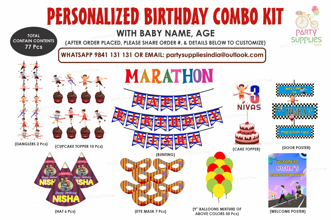 Marathon Theme Preferred Combo Kit