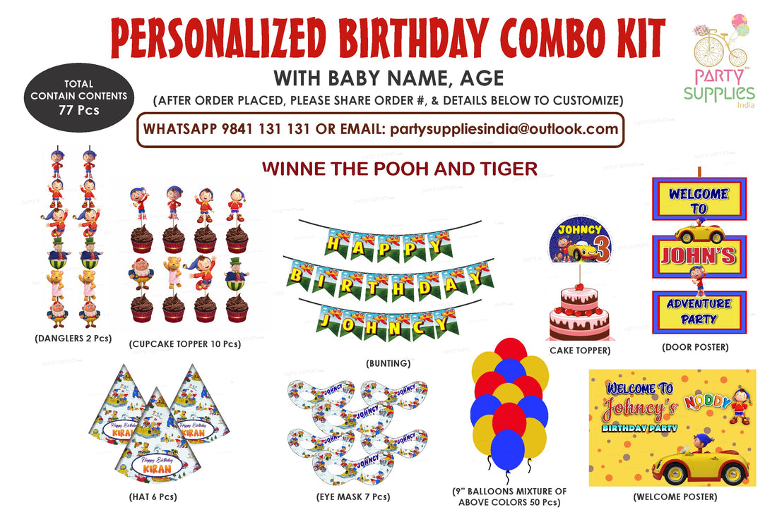 Noddy Theme Preferred Combo Kit