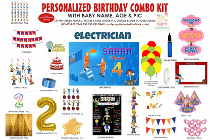 Electrician  Theme Premium Combo Kit