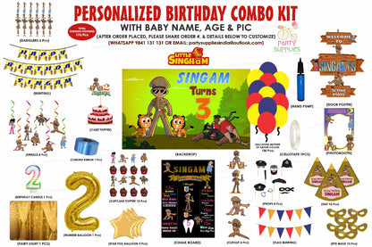 Little Singham Theme Premium Combo Kit